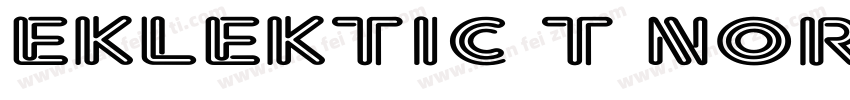 Eklektic T Normal字体转换